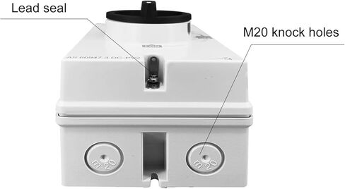 4P PV DC 1200V 32A IP66 Waterproof Rotating Handle Isolator Rotary Switch Disconnector for Distribution Box in Kuwait
