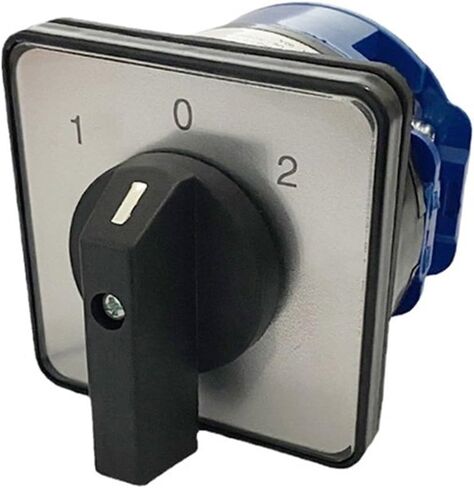 125A 1P Changeover Universal LW26-125/1 Current Rotating Dual Power Combination ON-Off-ON Rotary Cam Switch(0-1) in Kuwait