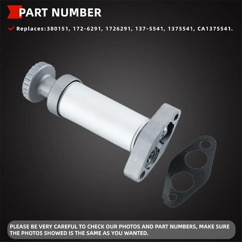 137-5541 Fuel Primer Pump for Caterpillar C7 C9 C9.3 C10 C11 C12 C15 3116 3126B 3176C 3196 3208 3304 3306 3306B 3406 3406B 3406C 3406E 3408 3408C 3408E 3412 3412C 3412E 3456 Replace 1375541 172-6291 in Saudi Arabia