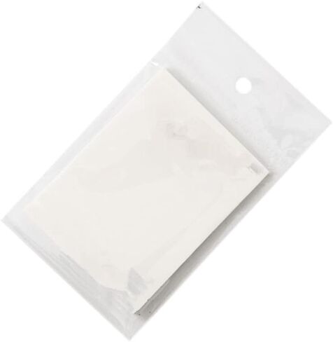 50 Sheets Transparent Notes 3x3 Inch, Clear Self-Stick Notes with & Strong, Translucent Notes for Office, Home, School, Students in Saudi Arabia