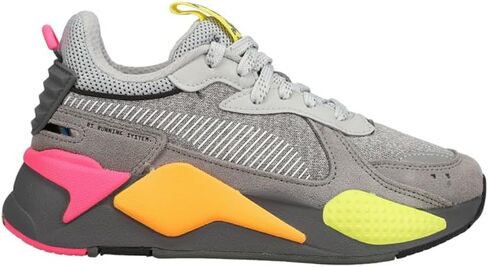 PUMA Kids Boys Rs-X Highlighter Jr Sneakers Shoes Casual - Grey - Size 5 M in Saudi Arabia