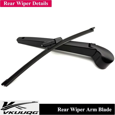 Rear Windshield Wiper Blade Arm Kit Replacement for VW GOLF MK6 MK7 2010-2019 | Fit Replaces OEM 98815-2J000 in Kuwait
