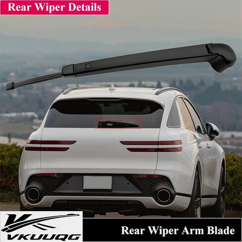 Rear Windshield Wiper Blade Arm Kit Replacement for VW GOLF MK6 MK7 2010-2019 | Fit Replaces OEM 98815-2J000 in Kuwait