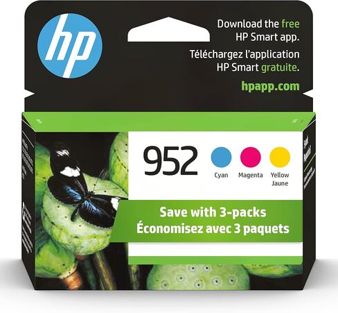 خرطوشة حبر سوداء أصلية HP 952 | تعمل مع HP OfficeJet 8702، HP OfficeJet Pro 7720، 7740، 8210، 8710، 8720، 8730، 8740 | مؤهلة للحصول على حبر فوري | F6U15AN in Kuwait