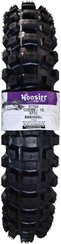 Hoosier Racing Tire 120/80-19 Spec HMX Dirt Bike Rear Tube Type Tire with Hoosier Keychain in Kuwait