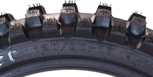 Hoosier Racing Tire 120/80-19 Spec HMX Dirt Bike Rear Tube Type Tire with Hoosier Keychain in Kuwait