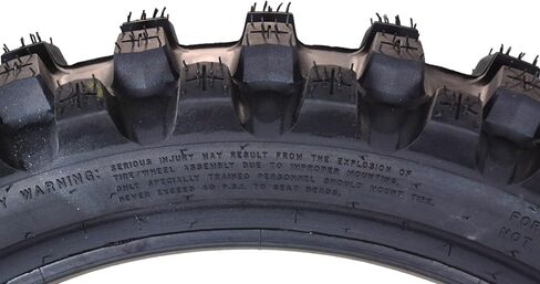 Hoosier Racing Tire 120/80-19 Spec HMX Dirt Bike Rear Tube Type Tire with Hoosier Keychain in Kuwait