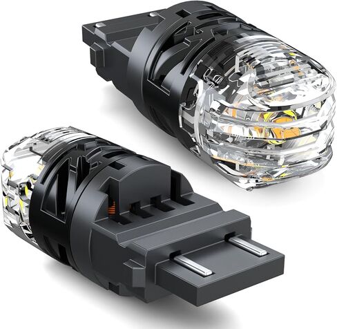 3157 LED Bulb Switchback Compatible for Ford F250 Super Duty 11-16 Turn Signal Lights Parking Lights, White and Amber Dual Color, Pack of 2 in Saudi Arabia