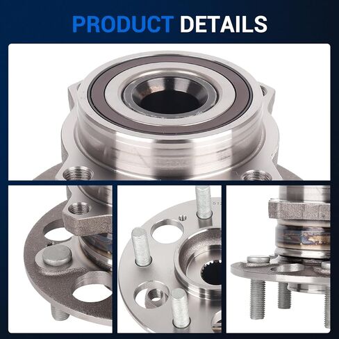 Autoround 512632 Rear Wheel Hub and Bearing Assembly fit for Honda CR-V 2017 2018 2019 2020 2021 2022, 5-Lugs w/ABS in Saudi Arabia