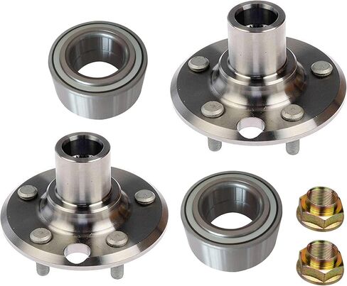 DTA 2 Rear Wheel Hub Bearing Repair Kits Left Right Compatible with 1998-2005 Lexus GS300, 1998-2000 GS400, 2001-2005 GS430 IS300, 2002-2010 SC430 - D930414+NT511028 x2 with Nuts in Saudi Arabia