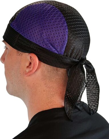 Sparkling EARTH - All Over Airflow Stretch Mesh Skull Caps Doo Rags Do Rag Durag Headwrap Head Wraps in Kuwait