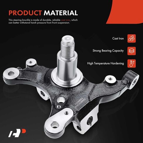 A-Premium Front Suspension Steering Knuckle Compatible with Ford Mustang 2005-2010, Right Passenger Side in Saudi Arabia