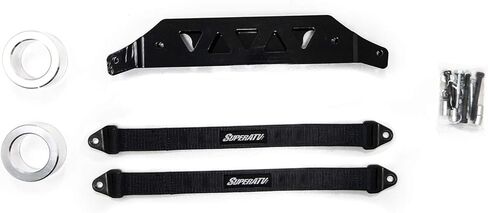 طقم رفع SuperATV 3 بوصات لـ Polaris RZR XP 1000/4 1000 (2017-2023) - يناسب فقط الموديلات المزودة بصدمات Walker Evans - أسود in Kuwait