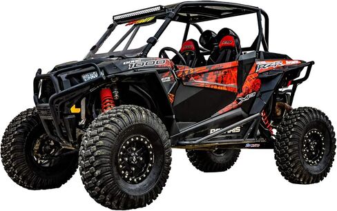 طقم رفع SuperATV 3 بوصات لـ Polaris RZR XP 1000/4 1000 (2017-2023) - يناسب فقط الموديلات المزودة بصدمات Walker Evans - أسود in Kuwait