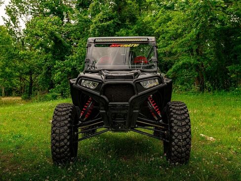 طقم رفع SuperATV 3 بوصات لـ Polaris RZR XP 1000/4 1000 (2017-2023) - يناسب فقط الموديلات المزودة بصدمات Walker Evans - أسود in Kuwait