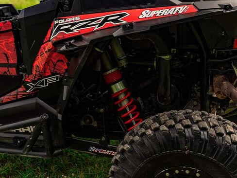 طقم رفع SuperATV 3 بوصات لـ Polaris RZR XP 1000/4 1000 (2017-2023) - يناسب فقط الموديلات المزودة بصدمات Walker Evans - أسود in Kuwait