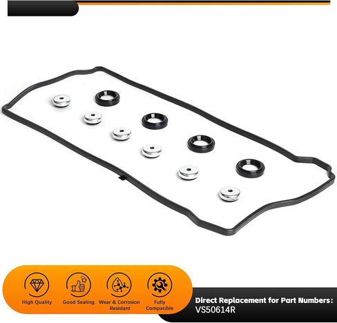 VS50614R Valve Cover Gasket Set Compatible with Honda Accord CR-V Civic Element Crosstour 2002-2015 2.4L for Acura RDX RSX TSX 2007-2012 2.4L in Kuwait