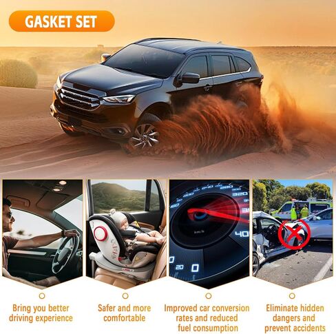 VS50614R Valve Cover Gasket Set Compatible with Honda Accord CR-V Civic Element Crosstour 2002-2015 2.4L for Acura RDX RSX TSX 2007-2012 2.4L in Kuwait