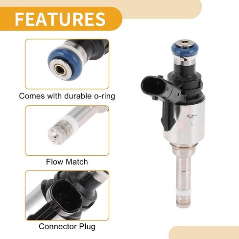 1 Pc No.06A906036C/0261500149/06A906036F/0261500270 Fuel Injector for Volkswagen Beetle 1.8L 2014-2017 Car Engine Flow Match Fuel Nozzle in Kuwait