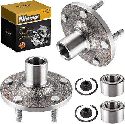 518515 x2 Front Wheel Bearing Hub Assembly Compatible with Ford Escape 2001-2012, for Mazda Tribute 2001-06 08-2011, for Mercury Mariner 2005-2011 Non-ABS 5-Lugs in Saudi Arabia