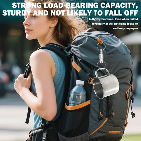 2 Pcs Quick Release Keychain,Detachable Key Ring Quick Release,With 4 Split Rings,Metal Safety Keychain For Car Purse Bag Accessories in Kuwait