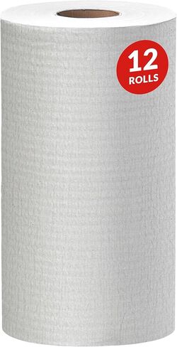 WypAll General Clean X60 Multi-Task Cleaning Cloths (35421), Small Roll, White, 130 Sheets / Roll, 6 Rolls / Case, 780 Wipes / Case in Saudi Arabia