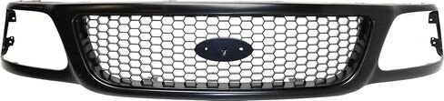 Garage-Pro Grille Assembly for Ford F-150 1999-2003 XL XLT Lariat Also fits 2004 Heritage Black Models w/o STX Edition; Honeycomb Grille Replaces# 3L3Z8200BA in Saudi Arabia