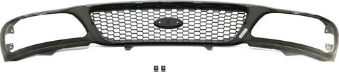 Garage-Pro Grille Assembly for Ford F-150 1999-2003 XL XLT Lariat Also fits 2004 Heritage Black Models w/o STX Edition; Honeycomb Grille Replaces# 3L3Z8200BA in Saudi Arabia