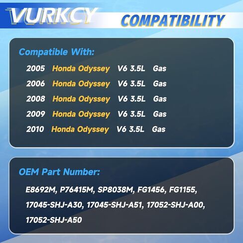 مجموعة وحدة مضخة الوقود الكهربائية مع وحدة إرسال متوافقة مع 2005 2006 2008 2009 2010 Honda Odyssey، V6 3.5L Gas، استبدال E8692M، FG1155 in Saudi Arabia