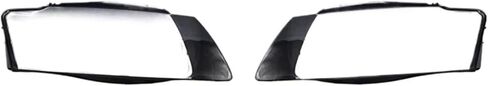 Car Headlight Cover Transparent Lampshade Glass Lens Shell Car Accessoires Replacement Compatible For Audi A5 2008 2009 2010 2011(Left and Right) in Saudi Arabia