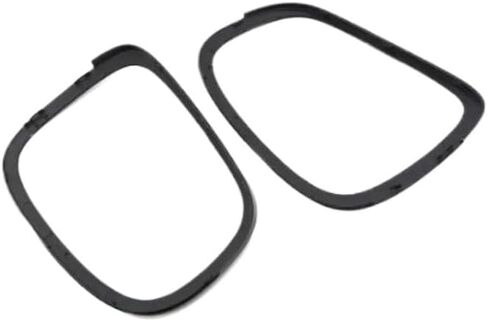 2 PCS Car Headlight Frame Tail Light Compatible for Mini Cooper R50 R52 R53 2001-2006 Car Lamp Replacement Housing Light Trim Cover Sticker(Gray1) in Kuwait