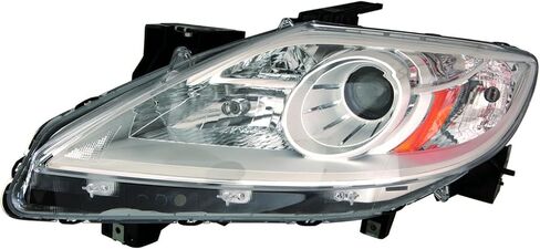 Left Headlight Lens Housing Compatible With Mazda CX-9 2012 2011 2010 P-4473399 in Saudi Arabia