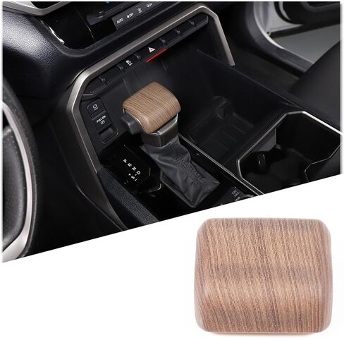 Gear Shift Knob Cover Trim Compatible with Toyota Tacoma 2024 2025 2026 Interior Accessories, ABS Gear Shifter Knob Lever Panel Cover (Red) in Saudi Arabia