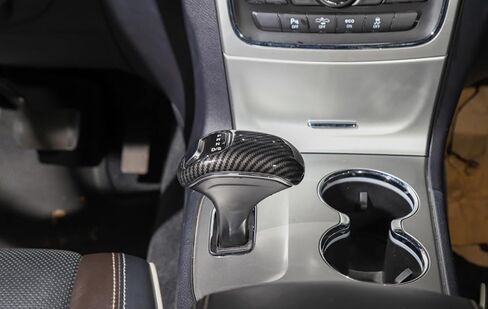 Gear Shift Knob Cover Shifter Head Cap Trim Protector for Jeep Grand Cherokee 2014 2015 Dodge Charger Chrysler 300C 2012 2013 2014 Interior Accessories (Carbon Fiber Look) in Kuwait