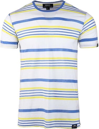 Men's Striped T-Shirt Collection - Casual & Comfortable Cotton Tees, Variety of Colors in Saudi Arabia