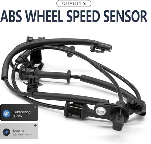 2PCS Front Left and Right Abs Wheel Speed Sensor Compatible with Hyundai Elantra 598103X310 598303X310 ALS2279 ALS2886 from 4/08/11; Built in Korea; 11 12 2011 2012 in Saudi Arabia
