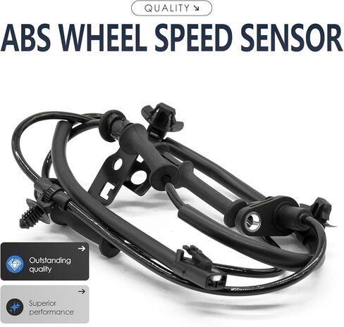 2PCS Front Left and Right Abs Wheel Speed Sensor Compatible with Hyundai Elantra 598103X310 598303X310 ALS2279 ALS2886 from 4/08/11; Built in Korea; 11 12 2011 2012 in Saudi Arabia