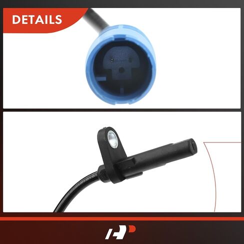 A-Premium Front and Rear ABS Wheel Speed Sensor Compatible with BMW Models - 745i/745Li 2003-2005, 750i/750Li 2006-2008, 760i 2004-2006, 760Li 2003-2008, Alpina B7 2007-2008, 4-PC Set in Saudi Arabia