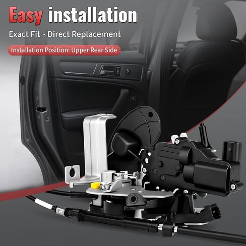 Door Lock Latch Actuator Compatible with Ford Transit 150, 250, 350 2018-2023, Upper Rear Door Lock Actuator Replace 940009 CK4Z6143288A in Kuwait