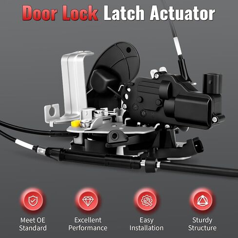 Door Lock Latch Actuator Compatible with Ford Transit 150, 250, 350 2018-2023, Upper Rear Door Lock Actuator Replace 940009 CK4Z6143288A in Kuwait