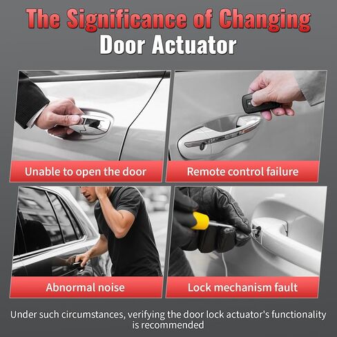 Door Lock Latch Actuator Compatible with Ford Transit 150, 250, 350 2018-2023, Upper Rear Door Lock Actuator Replace 940009 CK4Z6143288A in Kuwait