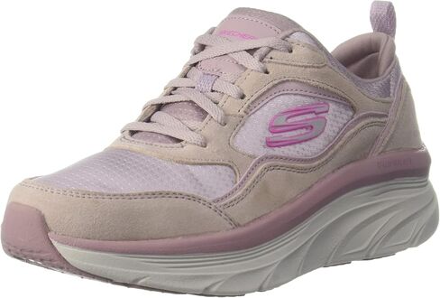 Skechers Relaxed Fit: D'Lux Walker - New Moment Sneakers, Lavender in Saudi Arabia