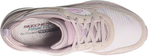 Skechers Relaxed Fit: D'Lux Walker - New Moment Sneakers, Lavender in Saudi Arabia