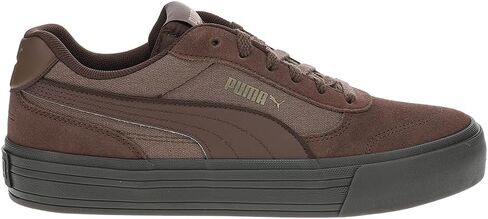 PUMA Mens Court Classic Vulc Sneakers Shoes Casual - Brown in Saudi Arabia