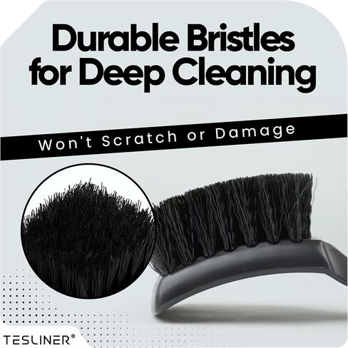 فرشاة تفصيلية ممتازة لمقاعد تيسلا والجزء الداخلي - منتجات تنظيف تيسلا للمقاعد والعدادات ووحدة التحكم | ملحقات سيارة Tesla Model 3 Y S X لموديلات 2025 و2026 موديل Y Juniper in Kuwait