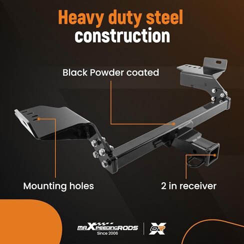 maXpeedingrods Class 3 Trailer Hitch, 2 Inch Receiver, Tow Hitch Receiver for Ford Escape SEL/SE/S/Titanium 2013 2014 2015 2016 2017 2018 2019 in Saudi Arabia