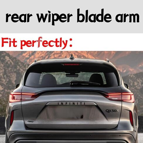 ذراع شفرة الممسحة الخلفية لإنفينيتي QX50 2023 2024 2025 أوتوغراف لوكس بيور حساس سبورت الخلفية ممسحة زجاج أمامي شفرة الذراع in Kuwait