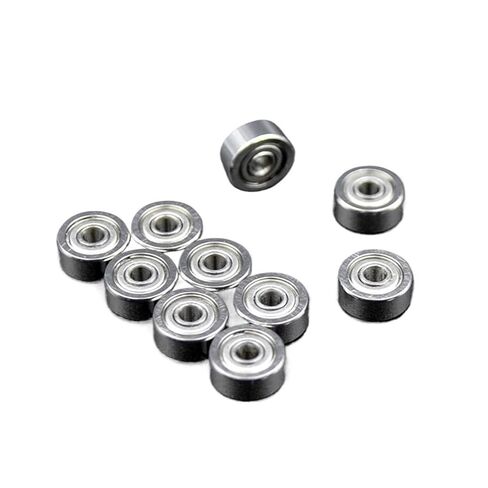10pcs MR72 ZZ 2 * 7 * 3mm high Speed Miniature Bearings in Saudi Arabia