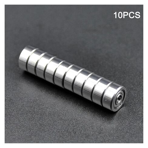 10pcs MR72 ZZ 2 * 7 * 3mm high Speed Miniature Bearings in Saudi Arabia