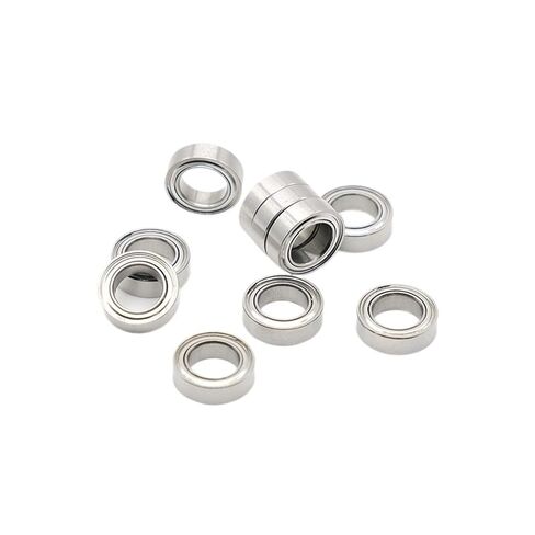 10 قطعة محامل مصغرة الفولاذ المقاوم للصدأ الكرات الفولاذ المقاوم للصدأ 440C SMR106ZZ 6*10*3mm in Saudi Arabia